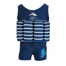Купальник-поплавок Konfidence Floatsuits, Колір: Blue Stripe, S / 1-2 г (FS01-02) 