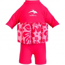 Купальник-поплавок Konfidence Floatsuits, Колір: Hibiscus / Pink, S / 1-2 г (FS05-B-02) 