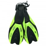 Ласты с открытой пяткой Newt DLV Deep салатовые NE-66-39-43-Y