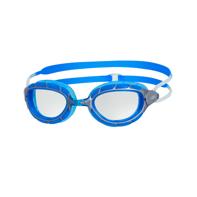Очки для плавания Zoggs PREDATOR CLEAR/ SILVER/ BLUE