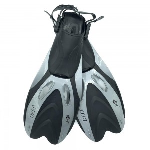 Ласты с открытой пяткой Newt DLV Deep серые NE-66-39-43-GR