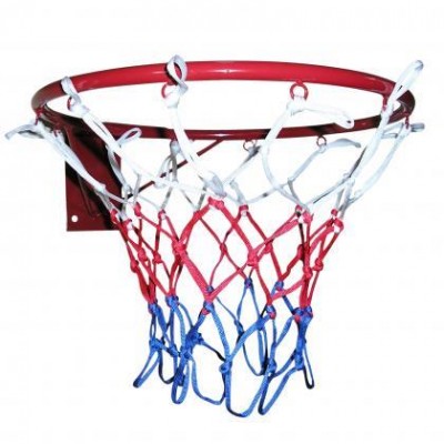 Кольцо баскетбольное усиленное Newt 450 мм сетка в комплекте