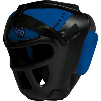 Боксерський шолом тренувальний RDX Guard Blue 