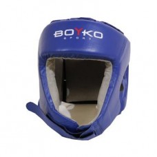 Шолом Boyko Sport BS - для боксу з відкритим верхом, шкіра композиційна, синій L"