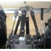 Мішок боксерський Boyko Sport BS - циліндричний шкіряний 200х40 cm на 6 ременях з обертовим диском