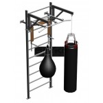 Стійка Boyko Sport BS - Шведські драбини з «турніком-брусами» і консолями для підвісу бок.снарядів