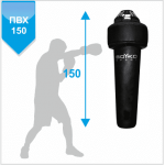 Мішок боксерський Boyko АППЕРКОТНИЙ ПВХ з вузлом кріплення на пружинах 150 см, 40-60 