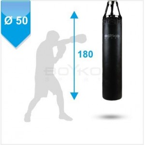 Мешок боксерский Boyko Sport BS — цилиндрический, ПВХ, 180х50 см, на 8 ремнях с поворотным диском Мешок боксерский Boyko Sport BS — цилиндрический, ПВХ, 180х50 см, на 8 ремнях с поворотным диском
