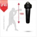 Мішок боксерський Boyko Sport BS - апперкотний, шкіряний, на 6 пружинах L 18см з обертовим диском, 150*40см