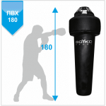 Мішок боксерський Boyko АППЕРКОТНИЙ ПВХ з вузлом кріплення на пружинах 180х35, 45-70 