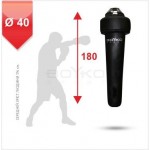 Мешок боксерский Boyko Sport BS - апперкотный, на 8 пружинах L 18 см с вращающимся диском, 180*40 см