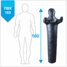 Манекен Boyko для борьбы "РОВНЫЙ" с неподвижными руками из ткани ПВХ 160, 35-45 кг