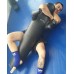 Манекен для боротьби Boyko Sport BS - рівний, нерухомі руки, ПВХ, чорний, 140 см