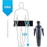 Манекен для боротьби Boyko Sport BS - рівний, рухомі руки, ПВХ, чорний, 120 см