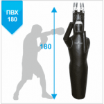 Манекен Boyko для боксу Силует з вузлом кріплення на 6 пружинах ЛІВИЙ ПВХ 180х55, 50-60 