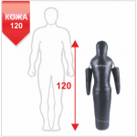 Манекен Boyko для боротьби Силует з рухомими руками зі шкіри 120,15-25 кг 