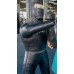 Боксерський манекен Boyko Sport BS -З ногами, шкіряний, лівий, на 6 пружинах L 22cм з обертовим диском, 160*55см