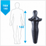 Манекен Boyko для борьбы Силуэт с неподвижными руками из ткани ПВХ 140, 25-35 кг