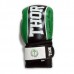 Перчатки боксерские THOR THUNDER 14oz /Кожа /зеленые 529/12(Leather) GRN 14 oz.