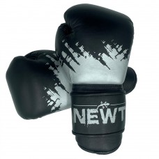 Рукавички боксерські шкіряні Newt Ali чорні 10 oz NE-BOX-GL-10-BK