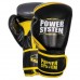 Рукавички для боксу PowerSystem PS 5005 Challenger 10oz Black / Yellow 