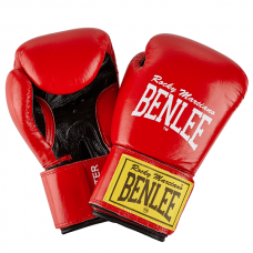 Перчатки боксерские Benlee FIGHTER 14oz /Кожа /черно-красные 194006 (blk/red) 14oz