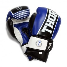 Перчатки боксерские THOR THUNDER 16oz /PU /синие 529/11(PU) BLUE 16 oz.