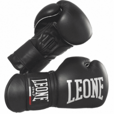 Боксерские перчатки Leone Professional Black
