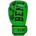 Перчатки боксерские Benlee CHUNKY B 12oz /PU/зеленые арт. 199261 (Neon green) 12 oz.