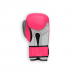 Перчатки боксерские THOR TYPHOON 14oz /Кожа /розово-бело-серые 8027/02(Leath)Pink/Grey/W 14 oz.