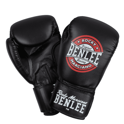 Перчатки боксерские Benlee PRESSURE 10oz /PU/черно-красно-белые 199190 (blk/red/white) 10oz