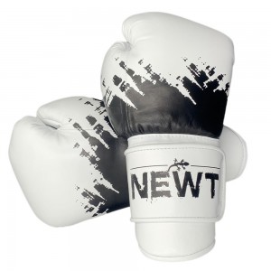 Перчатки боксерские кожаные Newt Ali белые 16 oz NE-BOX-GL-16-W