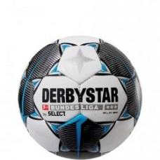 М'яч сувенірний DERBYSTAR MB BL BRILLANT (47 cm) (147), бел / черн / сер 