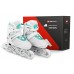 Роликовые коньки 3в1 Hop-Sport HS-903 Motion S (размер) Бело-мятные