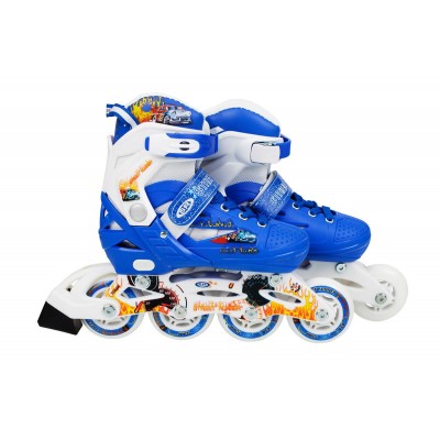 Роликовые коньки Hop-Sport YX-0151-15 синие