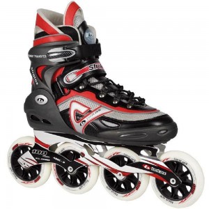Роликовые коньки Botas STRATOS 90/42, черно/серо/красные HI50021-7-933/42