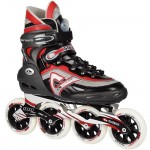 Роликові ковзани Botas STRATOS 90/43, чорно/сіро/червоні