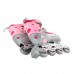 Роликовые коньки Action ANNY/Pink/33-36 арт. PW-126B-13-2PINK/33-36