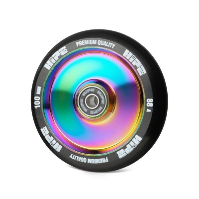 Колесо для трюкового самокату Hipe H05 100мм neo-chrome/black арт. 250129