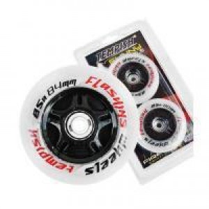Колеса для роликовых коньков Tempish FLASHING 76x24 85A арт. 101000043 Колеса для роликовых коньков Tempish FLASHING 76x24 85A арт. 101000043
