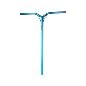 Руль для трюкового самоката Hipe LMT70 T-Bar Standart (IHC/SCS), 770x600мм, neo/blue арт. 250262 Руль для трюкового самоката Hipe LMT70 T-Bar Standart (IHC/SCS), 770x600мм, neo/blue арт. 250262