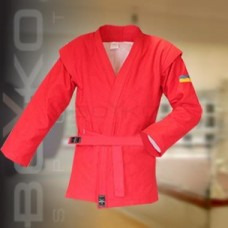 Куртка «SAMBO» BS - ялинка 100% бавовна, червона р. 56/194 "