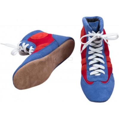 Самбетки Boyko Sport BS - шкіряні, червоно-сині, р.39