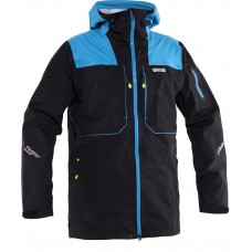 Куртка гірськолижна чоловіча 8848 CATSKILL Jacket чорно - блакитна L 