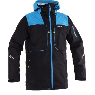 Куртка гірськолижна чоловіча 8848 CATSKILL Jacket чорно - блакитна L 