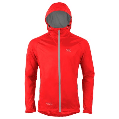 Ветровка мужская Highlander Stow & Go Pack Away Rain Jacket 6000 mm Red L (JAC077-RD-L)