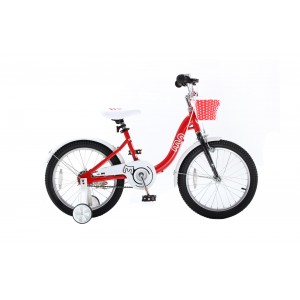 Велосипед дитячий RoyalBaby Chipmunk MM Girls 16", OFFICIAL UA, червоний арт. CM16-2-red