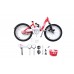 Велосипед дитячий RoyalBaby Chipmunk MM Girls 18", OFFICIAL UA, червоний арт. CM18-2-red