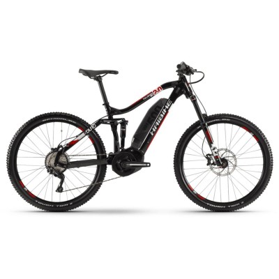 Электровелосипед Haibike SDURO FullSeven LT 2.0 500Wh 10 s. Deore 27.5", рама S, черно-бело-красный, 2020 арт. 4540096040