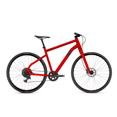 Велосипед Ghost Square Speedline 8.8 28' AL, рама M, красно-черный, 2021 арт. 18SP1002